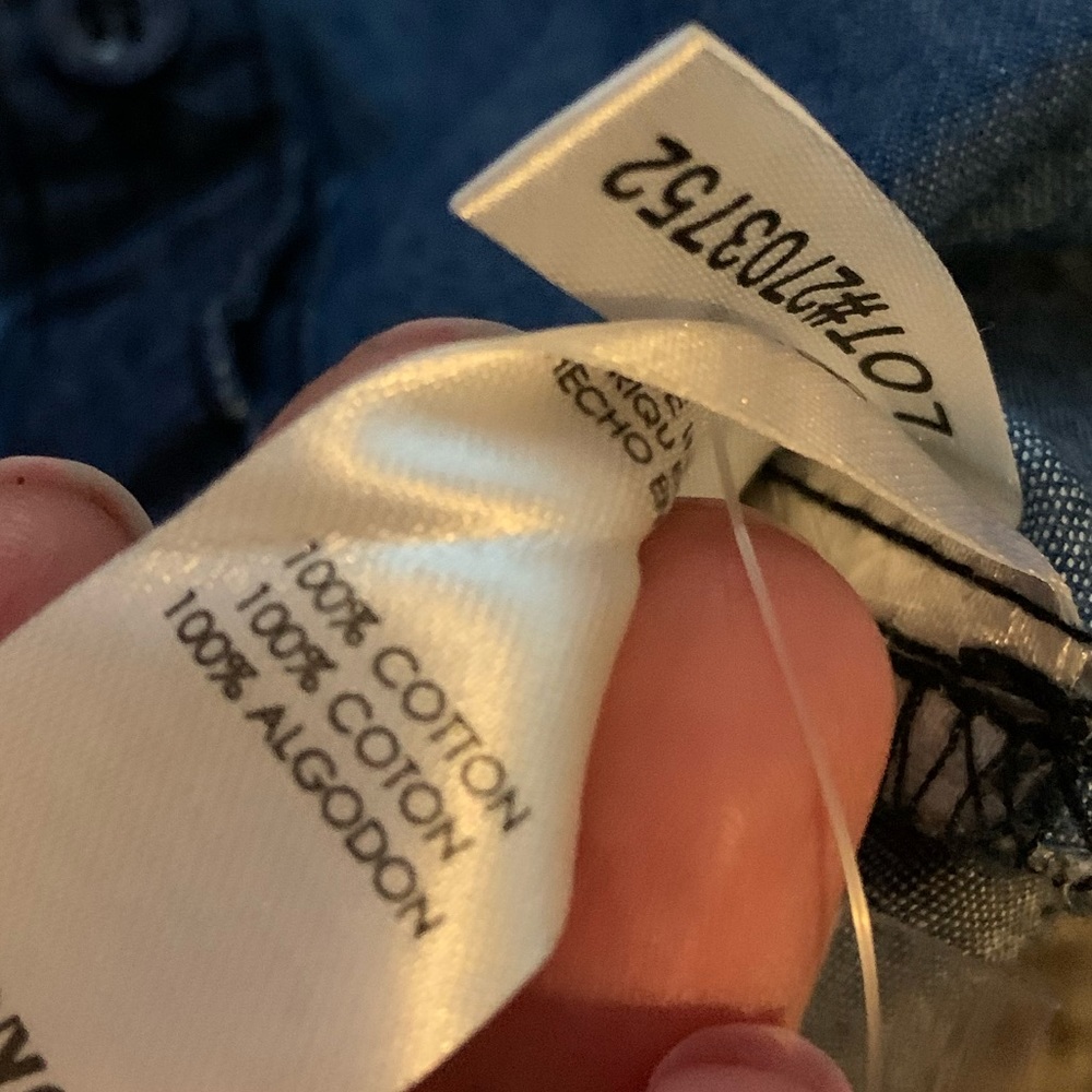 Buffalo David Bitton chambray top - Picture 7 of 7